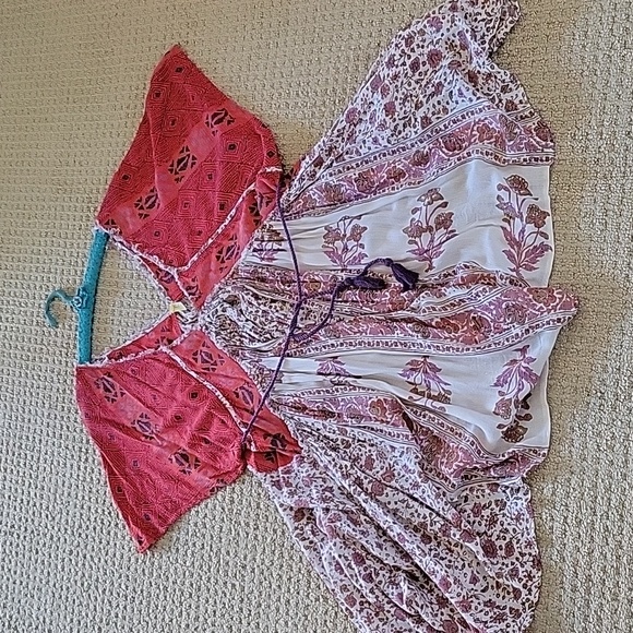 Rare Vintage Free People Frayed Dress - Picture 8 of 9